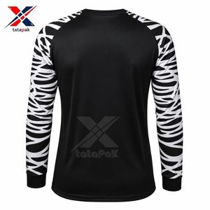 Professional Football Goalkeeper Jersey Set With Protective Chest <b>Padding</b> Soccer Goalkeeper Uniform For Unisex Adults OEM - Product Image 2