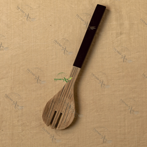 Cuillères en bambou intemporelles Design écologique avec une capacité de 10ml pour savourer des moments Ustensiles de cuisine pour cadeaux - Product Image 2