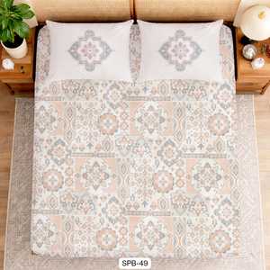 Sábanas de Cama Modernas de Alta Calidad en Microfibra de 125 GSM con Diseño Sólido, Ecológicas y Duraderas para Uso en Hoteles y Hogares - Product Image 1