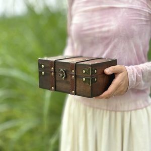 Masonic Engraved <b>Wooden</b> Chest <b>Box</b> with Velvet Lining – Freemason Supplies & <b>Tools</b> Storage, Keepsake & Jewelry Organizer - Product Image 6