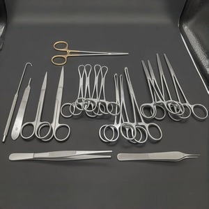 Ensembles d'instruments chirurgicaux vétérinaires : Pinces manuelles pour stérilisation de chats et chiens, rétracteur ovarien, instruments chirurgicaux pour tissus mous, pince de stérilisation - Product Image 3