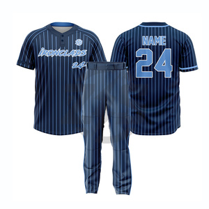 Uniforme de Béisbol Ironclads, Verde con Rayas, Impresión por Sublimación, para Hombre Adulto, Transpirable, Poliéster, Zersia International, Envío en 7 Días - Product Image 4