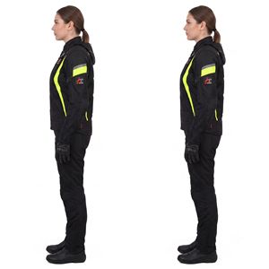 Blouson de course d'été personnalisé CE blindé pour femme, avec maille protectrice et éléments réfléchissants, équipement de moto, fabricant OEM - Product Image 3