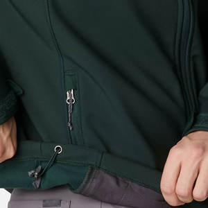 Chaqueta con Capucha Amarilla Brillante para Hombre, al por Mayor, con Bolsillos con Cremallera Negros, Chaqueta Cortavientos - Product Image 6