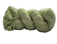 Logo gratuit Design Strong Nature fil de soie pur non teint pour broderie tissage tricot à la main doux OEM personnalisé recyclé brut