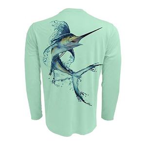 Nueva Camiseta de Manga Larga para Hombre, de Alta Calidad, Más Vendida, con Logotipo Personalizado, UPF 50, Antibacteriana, Transpirable, Talla Grande, Viscosa/Algodón, Secado Rápido - Product Image 3