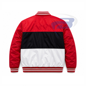 Delta | Sigma | Theta Sorority Women Embroidered Crop Racing <b>Jacket</b> Greek apparel <b>Vintage</b> Red & White Varsity Racing <b>Jacket</b> - Product Image 3
