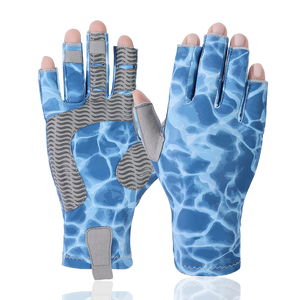 Top Trending Leather Weightlifting Gym <b>Gloves</b> Non-Slip Wrist Support Unisex Half Finger Lace-Up Closure Premium Quality Outdoor - Product Image 2