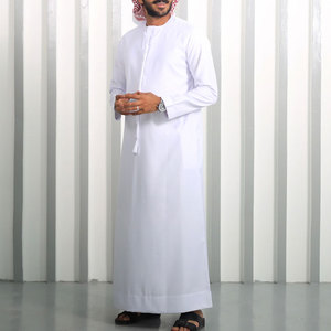 <b>Thobe</b> OEM Supplier Comfortable Long Sleeve Islamic Wear Designed for Private Label and Wholesale Buyers - Product Image 1