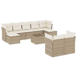 Conjunto de Sofás de Jardín Color Beige - Product Image 2