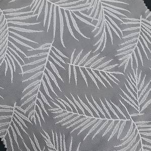 Tela de Encaje Elástica Ligera y Transpirable con Patrón de Hojas, 147 cm, Nylon y Spandex, Tejido de Punto por Urdimbre para Lencería, Ropa y Vestidos - Product Image 4