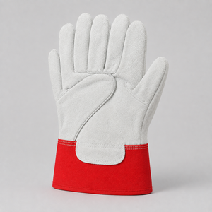 Guantes de Cuero de Calidad, Sensación Suave, Construcción Resistente, Movimiento Flexible, Puño Reforzado, Uso General para Manipulación de Herramientas - Product Image 1