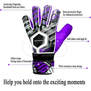 Gants de gardien de but en cuir légers, best-sellers, pour l'extérieur, vente en gros, logo personnalisé, en promotion - Product Image 4