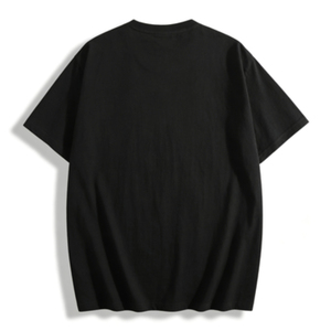 เสื้อยืดคอกลมแขนสั้นผู้ชายแบบสั่งทำปี 2027 ผ้าฝ้าย ไซส์ใหญ่ เป็นมิตรกับสิ่งแวดล้อม สไตล์วินเทจ ทรงหลวม สบายๆ ขายดี - Product Image 2