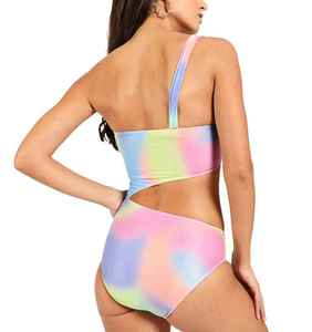 Maillot de bain tendance pour femme, bikini taille haute deux pièces à bretelles réglables, idéal pour les vacances en bord de mer et la piscine - Product Image 3