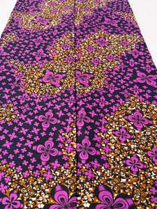 Tissu de Coton Premium Motif Wax Africain et Ankara 100 % Coton Idéal pour la Confection, la Couture, le Quilting et l'Artisanat - Product Image 2