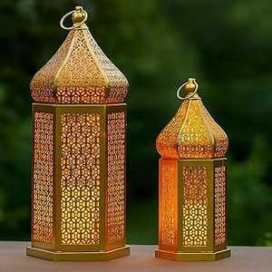 Vintage Metal <b>Candle</b> <b>Holder</b> <b>Lantern</b> Decorative Hollow <b>Candle</b> Stand For Home Wedding Party Table Garden Decoration - Product Image 1