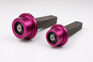 Mild Steel <b>Pulley</b> <b>Wheel</b> Assembly for Sliding Door Hardware Precision Machined Construction Smooth Rotational Performance Low - Product Image 3