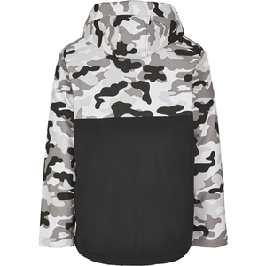 Veste matelassée à capuche camouflage pour homme, coupe-vent, sportive, fermeture éclair, coupe régulière, rembourrage en polyester - Product Image 6