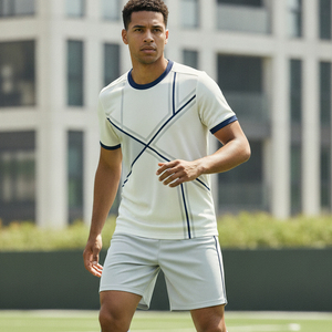 Venta al por Mayor de Camisetas de Fútbol Personalizadas con Impresión por Transferencia de Calor, Transpirables, de Secado Rápido, Conjunto de Camisetas de Fútbol para Adultos, Nombre del Equipo del Club - Product Image 4