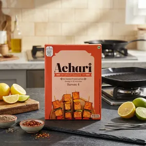 Mélange de masala pour marinade d'achari séché de haute qualité avec des épices authentiques inspirées des cornichons pour la cuisson au barbecue de la viande de poulet - Product Image 1