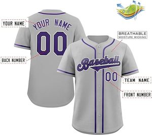 เสื้อผ้ากีฬาโพลีเอสเตอร์ 100% น้ำหนักเบา ระบายอากาศได้ดี แห้งเร็ว เสื้อเบสบอลผู้ชาย บริการ OEM คุณภาพสูงสุด โลโก้สั่งทำได้ - Product Image 2