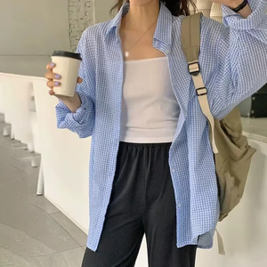 Casual Stylish Summer Women's Shirts 100% Polyester Regular Fit Woven Button <b>Beading</b> Floral Print Vintage Style Hole Design Full - Product Image 5