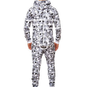 Chándal 100% algodón personalizado chándal Jogger conjunto Etiqueta Privada en blanco pista Jogging hombres chándal pantalones de chándal y conjunto con capucha - Product Image 5