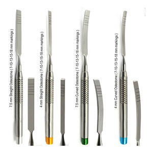 Juego de 4 Cinceles Dentales de Alta Calidad para Separación de Huesos, Periodoncia, Implantología, Procedimientos Quirúrgicos, Profesional, Ochsenbein - Product Image 6