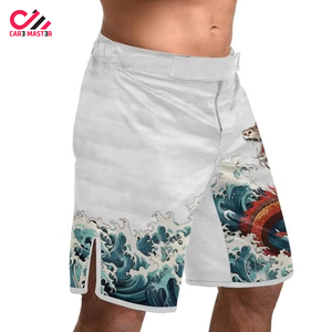 Shorts de boxe MMA pour hommes Fairtex, très demandés, impression personnalisée sur le devant, coupe ajustée, respirants, confortables, tissu polyester et élasthanne, adulte - Product Image 6