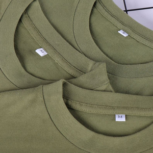 T-shirts d'été respirants à manches courtes pour hommes en coton tricoté 100 % avec impression sérigraphique personnalisée – Vente en gros usine - Product Image 6