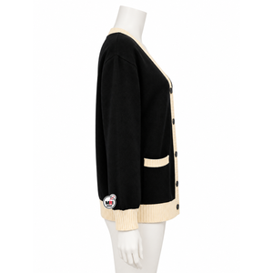 High Quality <b>Women's</b> Thin V-Neck Full Sleeve Casual Knitted <b>Cardigan</b> <b>Sweater</b> with Pockets 100% Cotton OEM Winter Wear - Product Image 4
