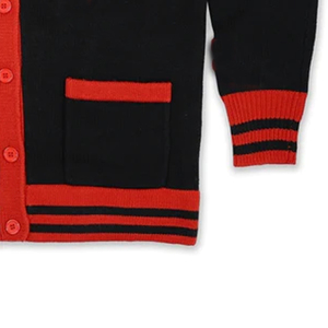 Confectionnez vos propres pulls à col en V de qualité supérieure pour les logos de sororités/fraternités/écoles/collèges/universités, cardigans tricotés - Product Image 5