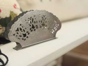 ที่ใส่ผ้าเช็ดปากชุบเงินสไตล์วินเทจจากอิตาลี |   วีเอ็ม ฟิลิกรี เดคอร์ - Product Image 5