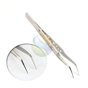 Pinzas de Precisión Premium, Pinza de Acero Inoxidable para Pestañas, Herramienta para Joyería con Logotipo Personalizado - Product Image 4