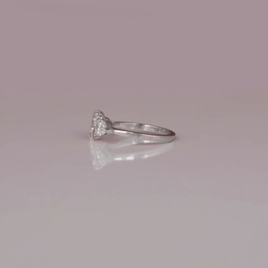 Anillo de dedo de diamante de lujo clásico para mujer Nuevo regalo de compromiso de alta calidad de moda de la India - Product Image 2