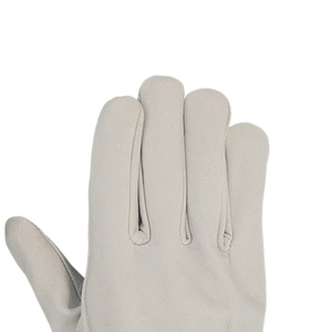 Hot Sale Cheap Price Heavy Duty Construction Work Driving <b>Gloves</b> Premium Quality Sheepskin Leather Elastic Wrist Safety <b>Glove</b> - Product Image 2