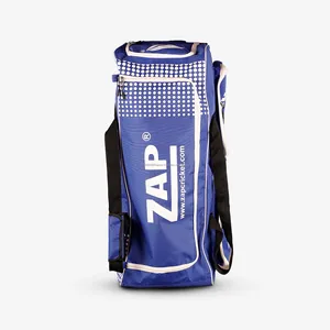 ZAP Match Cricket Kit <b>Bag</b> <b>Multi</b> <b>Compartment</b> Large Capacity Cricket Gear <b>Bag</b> Split Fold Design Organized Storage Durable Padded - Product Image 1