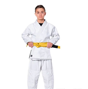 Vente en gros de vêtements d'arts martiaux personnalisés avec logo imprimé par transfert thermique, 100% coton, Taekwondo, Karaté, Judo, Jiu-Jitsu pour bébés et tout-petits - Product Image 1