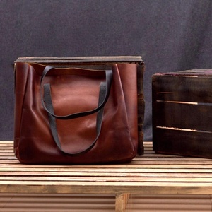 Bolso Tote de Cuero Genuino para Mujer, Estilo Popular, Alta Calidad, Portátil, Elegante, para Todas las Temporadas - Product Image 2
