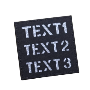 Nouveau style tendance, patch brodé thermocollé de haute qualité, coloré et économique, découpé au laser avec bords découpés au laser, personnalisable avec votre logo - Product Image 6