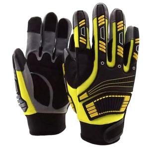 Gants de mécanicien anti-vibrations de haute qualité, antidérapants, résistants aux chocs, pour usage quotidien, gants de sécurité pour moto - Product Image 4