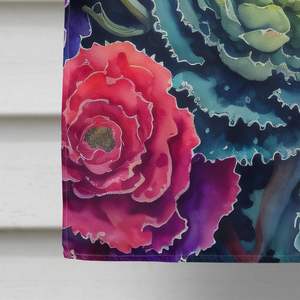 Bandera de Casa de poliéster Multicolor Ornamental, poste de manga de porche grande, cartel de patio decorativo, ilustraciones, colgante de pared, Color Kale - Product Image 4