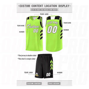 Uniformes de Baloncesto al Precio Más Bajo, Diseño de Sublimación Completa, Camisetas y Pantalones Cortos de Baloncesto, Ropa Deportiva para Equipos, Uniformes de Sublimación - Product Image 3