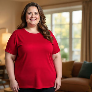 T-shirts longs oversize pour femmes, séchage rapide, 100% coton, t-shirts à manches longues oversize pour femmes, été - Product Image 2