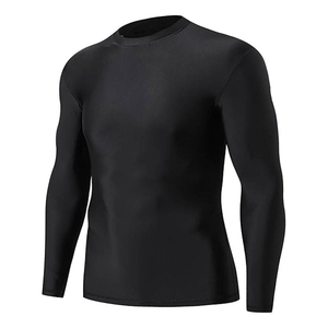Good Quality Custom Men <b>Compression</b> <b>Shirt</b> MMA Rash Guard Breathable Quick Dry UPF 50 Skinny Fit Spandex/Polyester Reasonable - Product Image 6