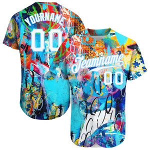 เสื้อเบสบอลพิมพ์ลายตามสั่ง ผ้าโพลีเอสเตอร์ 100% ระบายอากาศ ป้องกันรังสียูวี แห้งเร็ว มีไซส์ใหญ่ ราคาส่งดีกว่า - Product Image 1