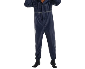 Premium quality Unisex Adult Waterproof Rain Suit Full Sleeve Polyester One-Piece Outdoor Wear All Seasons - Product Image 2