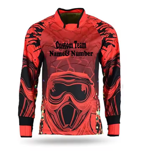 Camiseta de Torneo de Paintball, Ropa Deportiva Táctica de Manga Larga para Jugadores - Product Image 3