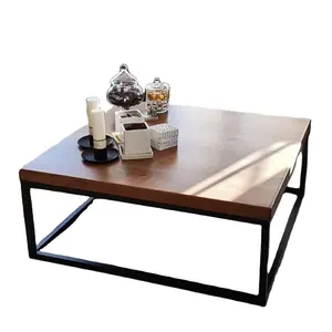 האחרון עיצוב כיכר צורת Pfd451d שולחן באיכות טובה גדול גודל בית מרכז שולחן במחיר התחרותי